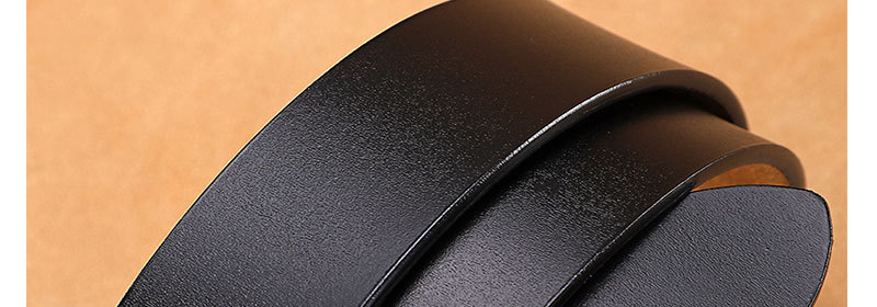 Cintura da uomo per tutti i bovini, allungata, casual, in doppia pelle, con fibbia ad ago vintage, in pelle da uomo_voghion.com