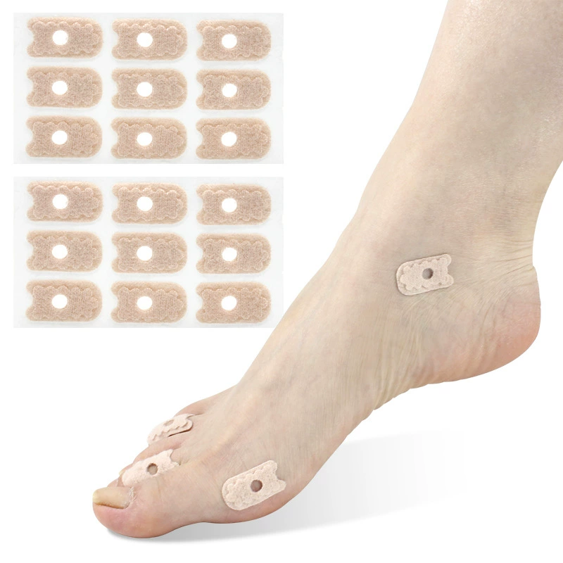 Полая наклейка для куриных глаз против мозолей U-образная наклейка для ног
