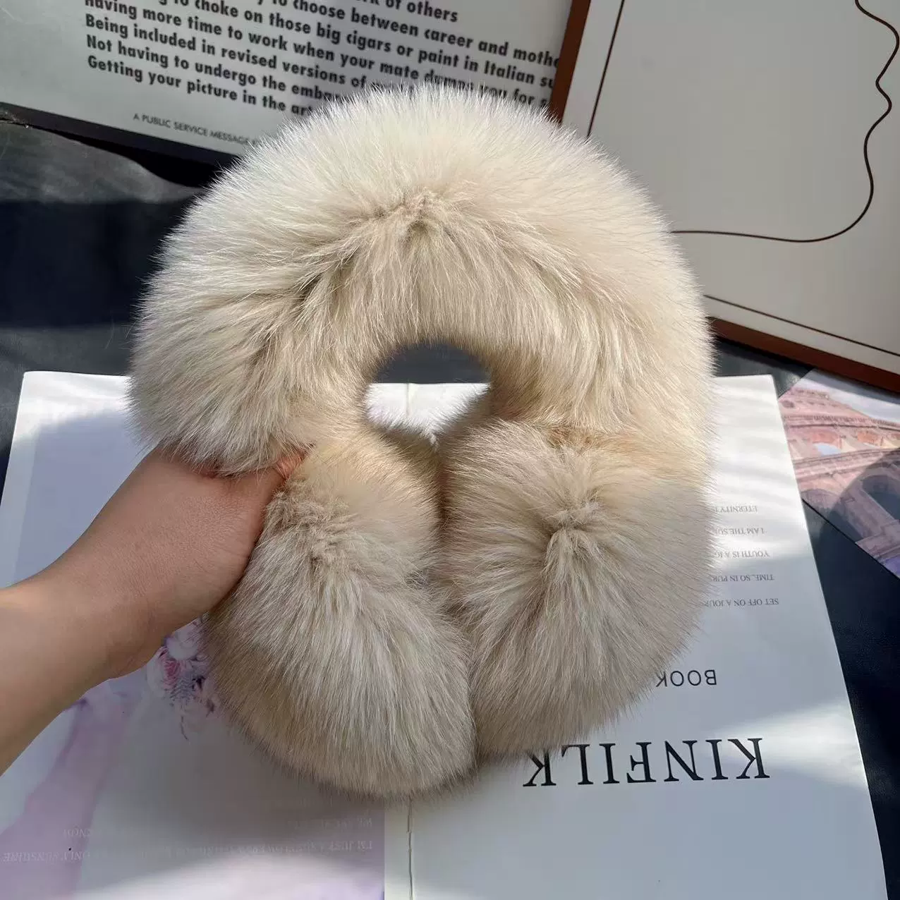 Милые наушники, бархатные тёплые ушанки, защитная сумка, набор, Южная Корея, плюшевые, защита уш