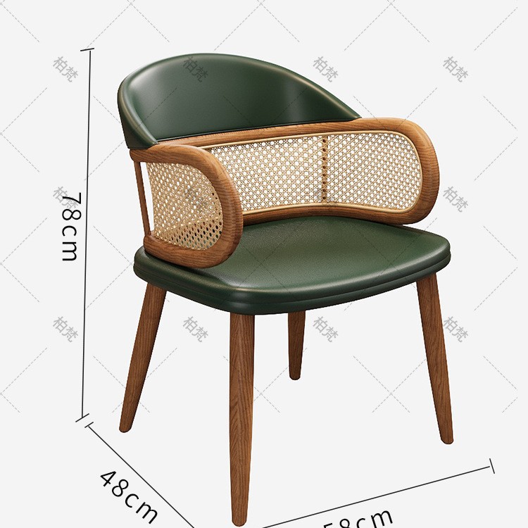 Sofá de restaurante temático Hotpot de madera sólida de caña mesa y silla de caña combinación de restaurantes muebles comerciales