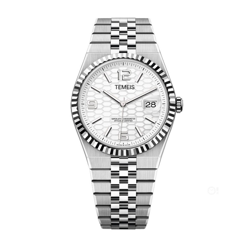 Cross-Border Log Series Men's Automatic Mechanical Watch Steel Band Business Watch Wholesale Large Dial