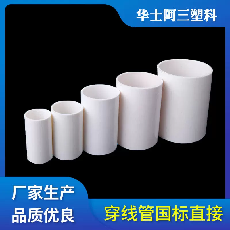 标准pvc线管接头注塑级电工管连接头装修工程配件PVC穿线管直接