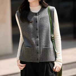 女式针织衫;毛衣;女式马甲