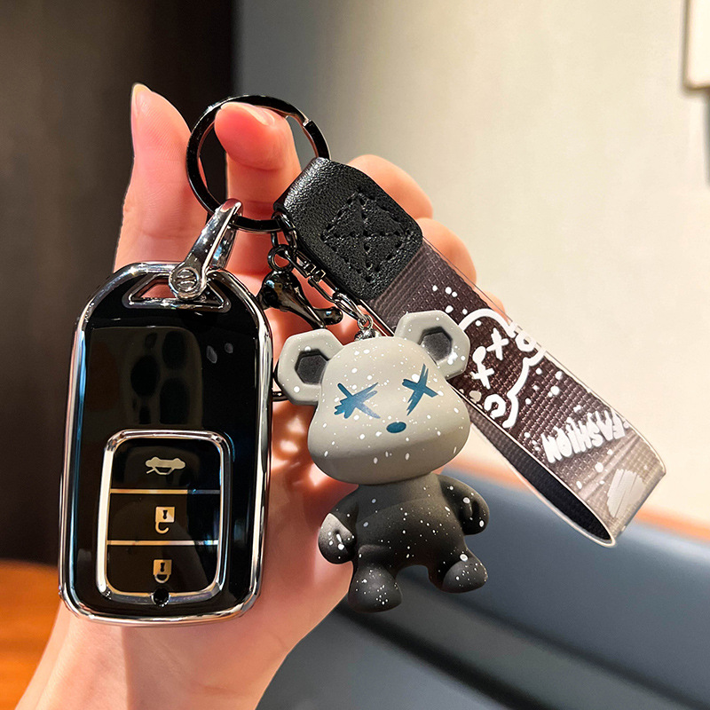 Imágenes aplicables Funda para llaves de coche Nuevo Civic Accord crv de décima generación Binzhi xrv Crown Road Lingpai Fit Shell Hebilla