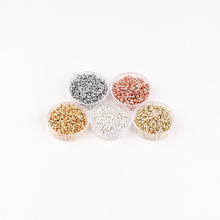 铜镀14K包金保色项链手链定位珠定位管diy手工串珠饰品配件材料