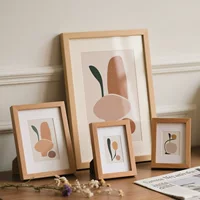 Повседневная деревянная фоторамка 6 дюймов 7 дюймов 5inch 8inch настенная рамка производитель прямые продажи дизайн креативная рамка для фото стола