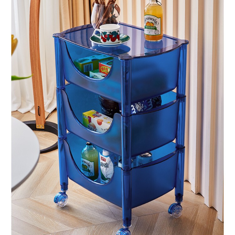 Customized Acrylic Storage Rack Nordic Style Home Sofa Side Table Convenient Moisture-Proof Cosmetics Storage Rack