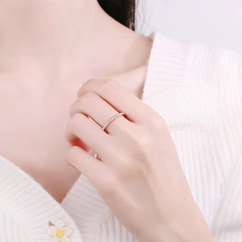 Fashion Sterling Silver All-Match Ring 3