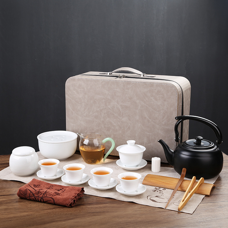 Chinese Tea Art Teaching Training Kung Fu Tea Set Children Adult Tea Artist Examination suit Portable Storage Bag logo Chinese Tea Art Teaching Training Kung Fu Tea Set Children Adult Tea Artist Examination suit Portable Storage Bag logo