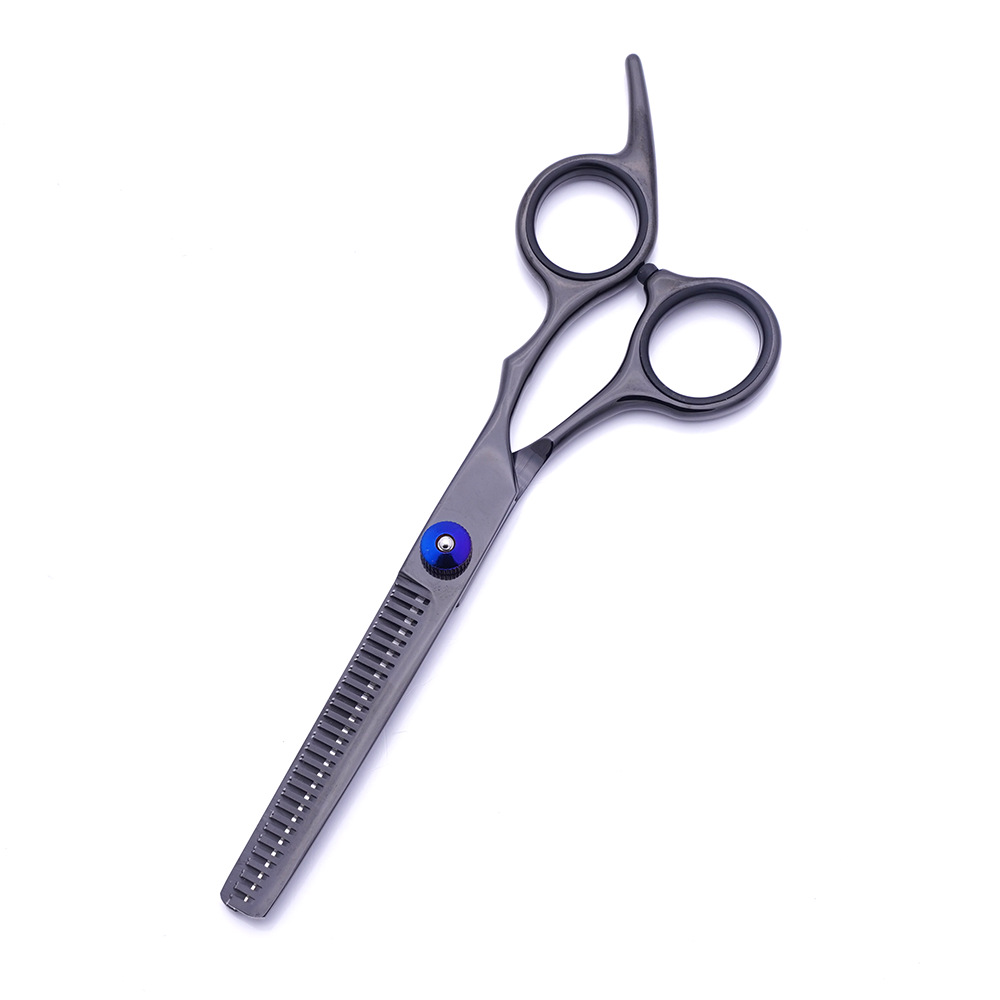 Tijeras de acero inoxidable para mascotas al por mayor de fábrica, tijeras curvas de color de 7 pulgadas, tijeras finas, juego de tijeras de reparación para mascotas