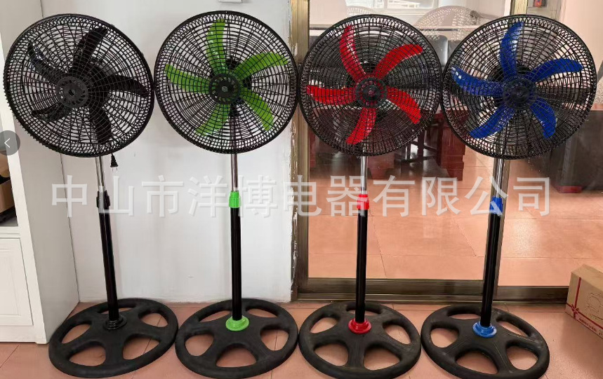 Ventilador transfronterizo de 18 pulgadas ventilador de piso comercio exterior ventilador eléctrico tres en uno fuente fabricante ventilador industrial local 110v al por mayor