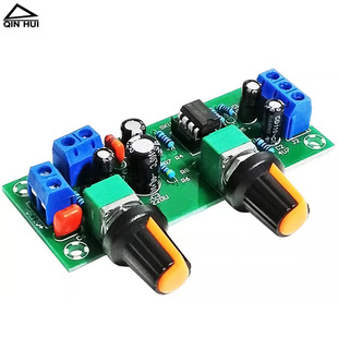 10-24V single power supply subwoofer preamp board, low pass filter board, preamp tone board, front finished board