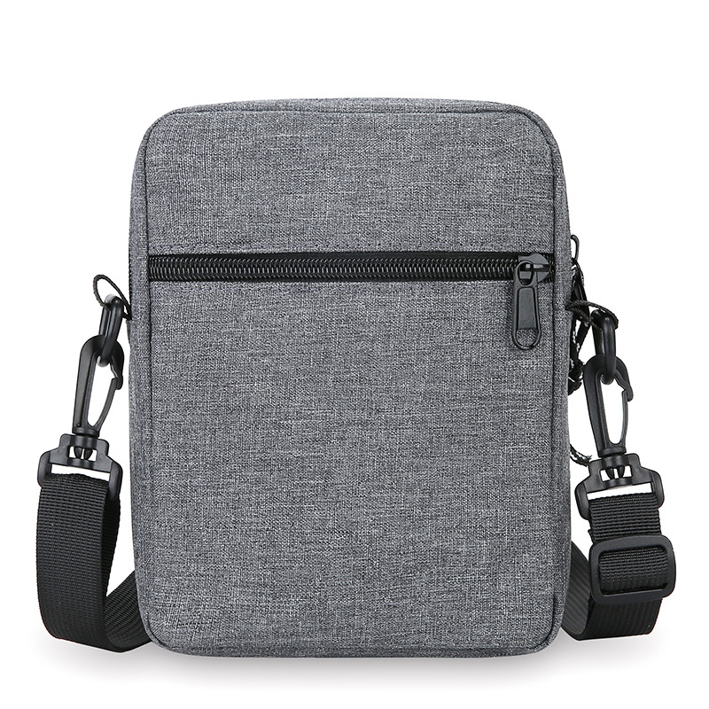 Bolso de Hombro Moderno y Sencillo, Modelo 2025, Color Sólido Informal, Bolso Bandolera Pequeño para Teléfono Móvil, Bolso Cruzado Deportivo y Moderno para Hombre