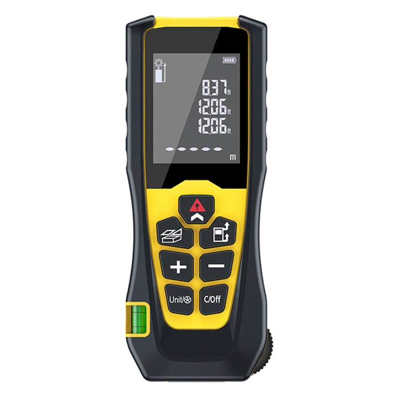 Ручной красный свет «три в одном», лазерный дальномер синего света, высокоточная электронная измерительная линейка, комнатный измерительный прибор