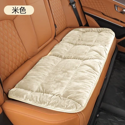Wool pad Single Piece Short Plush Rear - warm-rice-comfortable-baby-velvet-automatic-temperature-lock-1-piece-in-the-rear-row