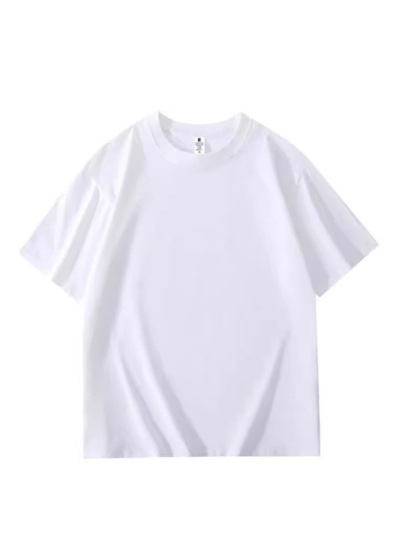 夏の重ポンド純綿丸襟半袖tシャツ企業工装印刷ロゴメーカー直販純綿tシャツ卸売り|undefined