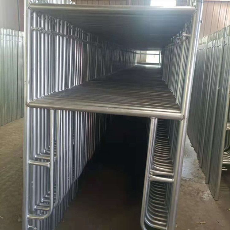 厂家直供镀锌脚手架可移动加厚门式镀锌移动建筑便携工地专用