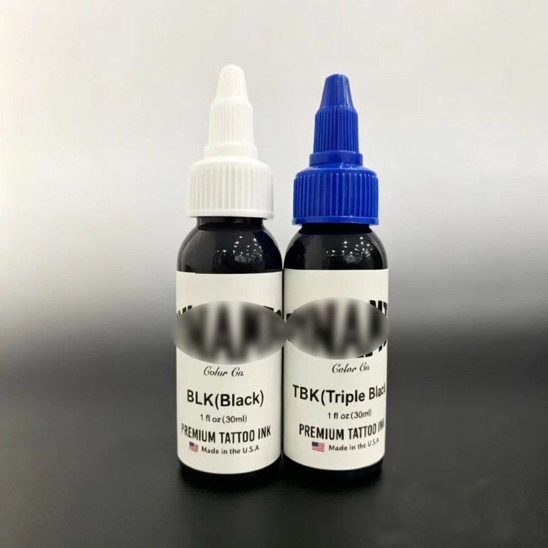 Cross-Border Tattoo Ink 1oz Tbk/Blk/Line Drawing Black Shading Tattoo Ink Easy-To-Color Tattoo Practice Equipment Cross-Border Tattoo Ink 1oz Tbk/Blk/Line Drawing Black Shading Tattoo Ink Easy-To-Color Tattoo Practice Equipment