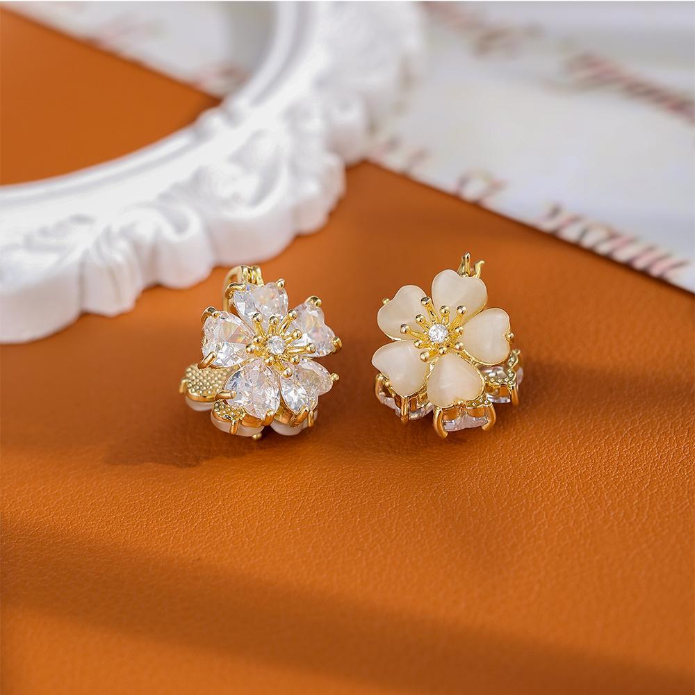 Fashionable double-sided sophisticated universal elegant earrings…