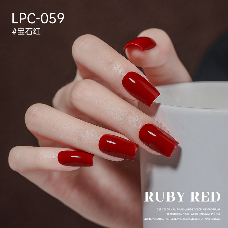 Esmalte de uñas transfronterizo al por mayor nuevo esmalte de uñas 228 colores de fototerapia esmalte de uñas esmalte de uñas color popular