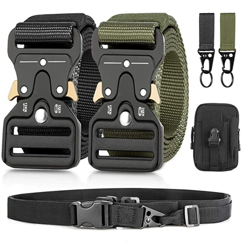 Glasses, travel tactics belt bag, pendant, nylon set