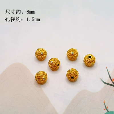 accessories wholesale – Zərgərlik ara hissələri - 8mm-flower-ball