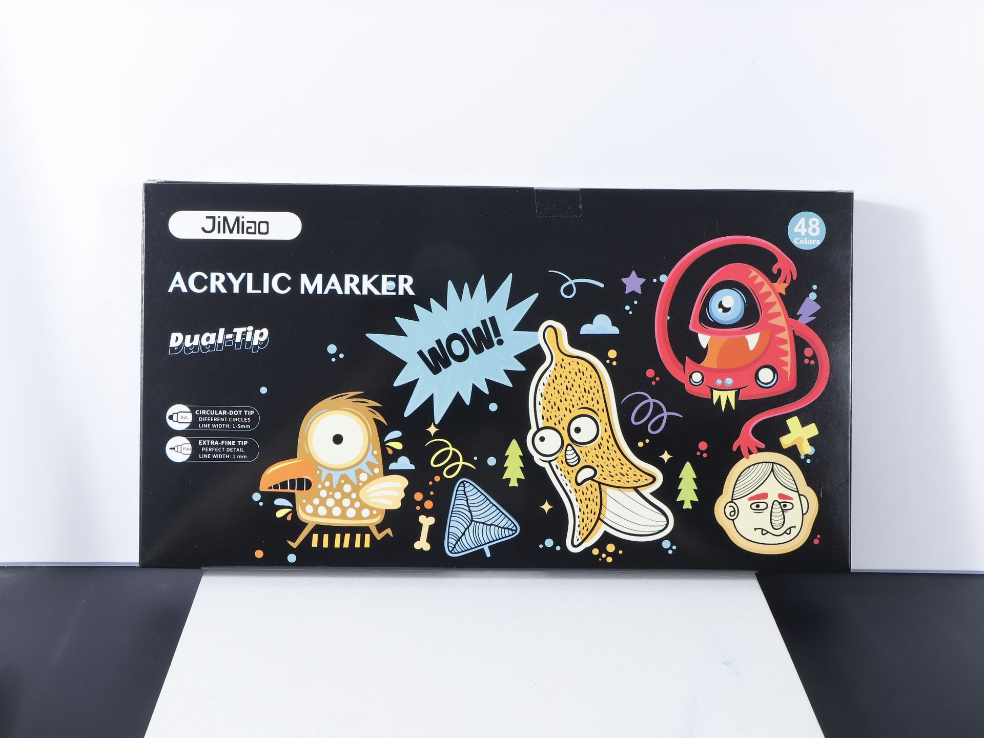 Nuevo metal marcador pluma punto Doodle pluma mano cuenta pintura pluma hermoso color metal pluma transfronteriza de doble cabeza marcador pluma