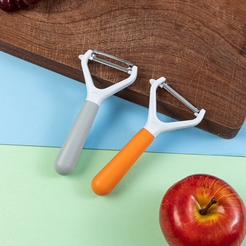 Household Peeler Kitchen Knife for Potatoes Vegetables Fruits Stainless Steel Multi-functional Peeler Scraper Apple Vegetable Paring Tool