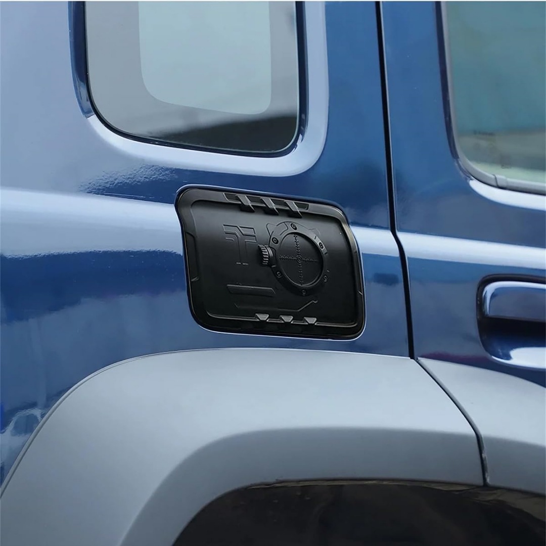 Suitable for 3-Door and 5-Door Suzuki Jimny Jc74 Jb74Xl Modified Black Warrior 3D Fuel Tank Cap Decoration