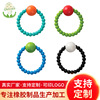 Manufactor wholesale baby Bite bite Molar stick Infants silica gel Bracelet Dental gum Molar Teether Bell