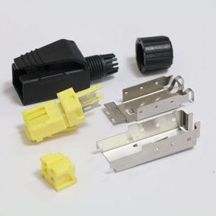 Industrial Crystal Head assembled 4-core large aperture shielded Crystal Head RJ45 industrial shockproof Crystal Head