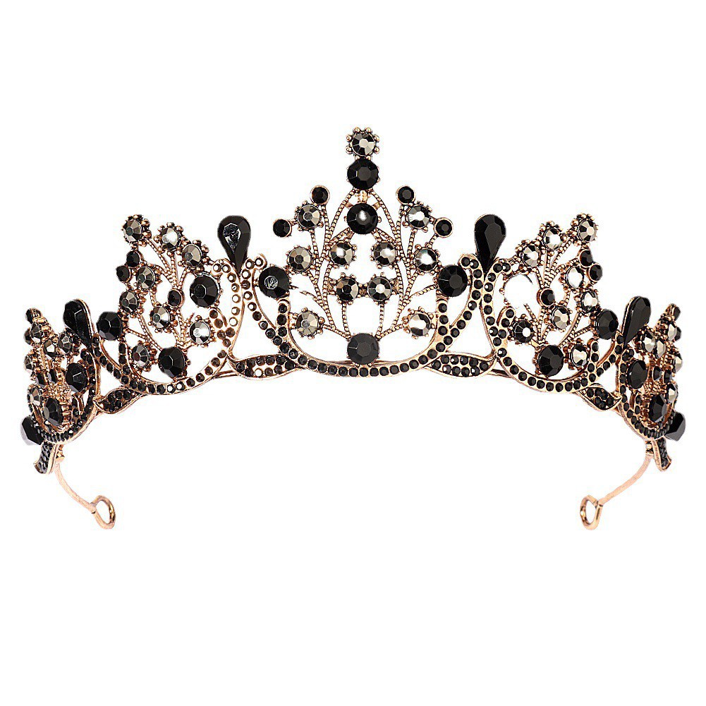 Rhinestone Headband For Bride Elegant Wedding Hair Accessory_voghion.com