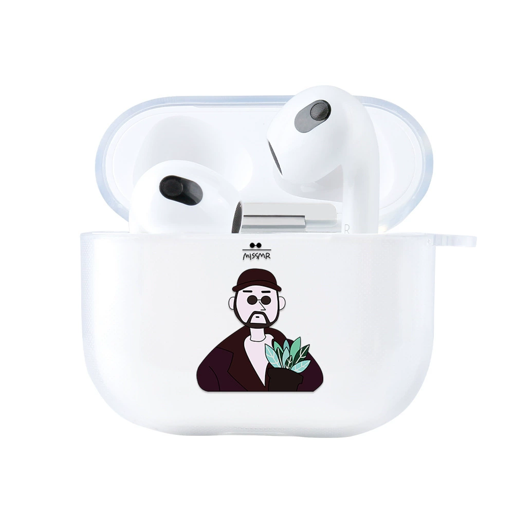 Совместимый с Apple, защитный чехол для свежих наушников, Bluetooth, коллекция 2021 года