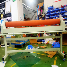 气动升降电动走膜覆膜机改装图覆宝富雷意高冷裱机过膜机广告