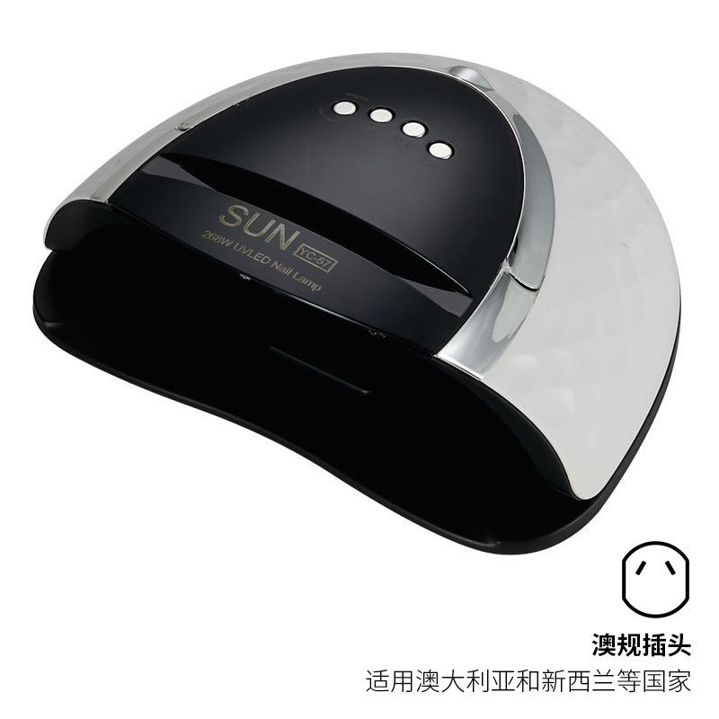 Lámpara de uñas de alta potencia para uso transfronterizo, lámpara de fototerapia LED de secado rápido para esmalte de uñas en gel, máquina de terapia de luz para uñas específica para salones de manicura