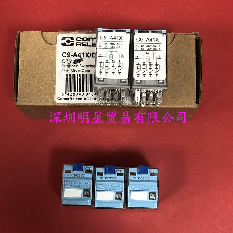 Испанское промежуточное реле RELECO C9-A41X DC24V, оригинальное, подлинное, поддельное, одна пенальти, десять
