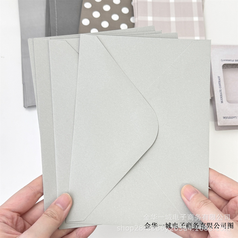 高颜值灰色包装袋合集出货打包材料自封袋礼品袋信封波点格纹纸袋|undefined