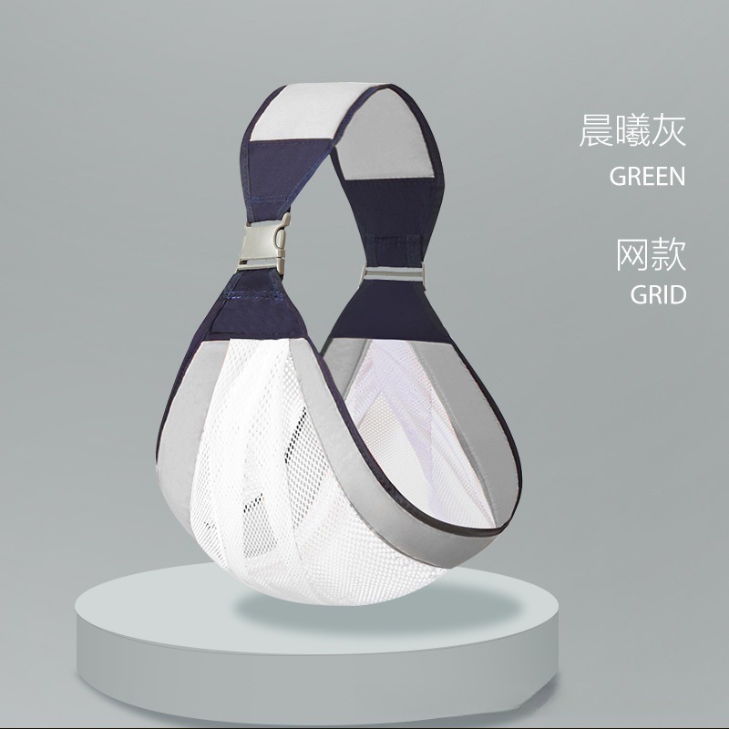 Recién nacido bebé mochila bebé cintura taburete actualización individual y doble ajustable bebé Correa portátil horizontal que sostiene la malla de Sears