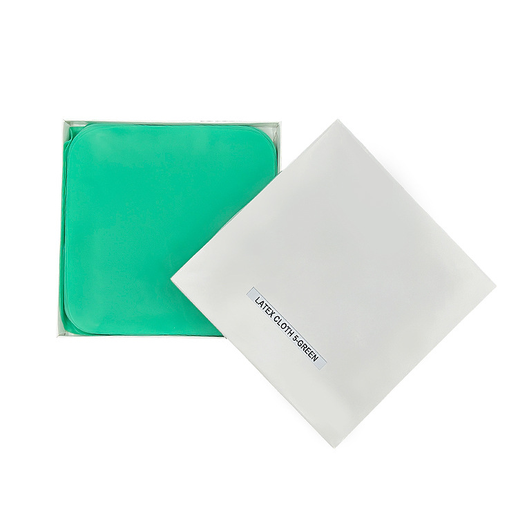 material dental barrera de goma material consumible oral barrera de goma barrera de tela húmeda sello de goma herramienta de costura tela de práctica