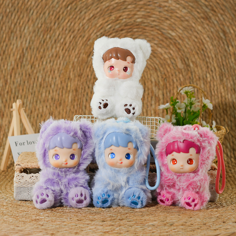 Pendentif mignon, porte-clés sac à dos créatif, peluche en vinyle, ornement_voghion.com