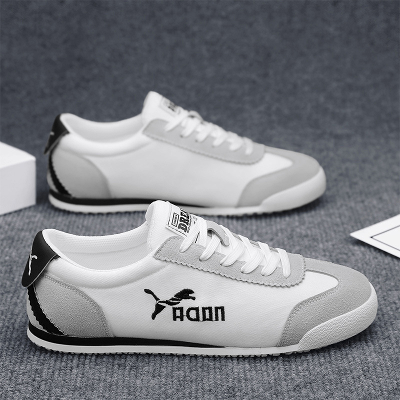小众复古板鞋2025网红爆款轻便男土休闲鞋舒适百搭薄底男士运动鞋