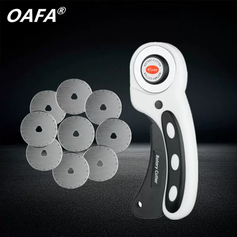 厂家直销45mm滚花刀切布刀拼布轮刀旋转切割切布裁布圆滚刀