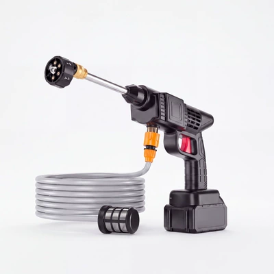 High pressure car wash water gun | battery, six-in-one 10m hose