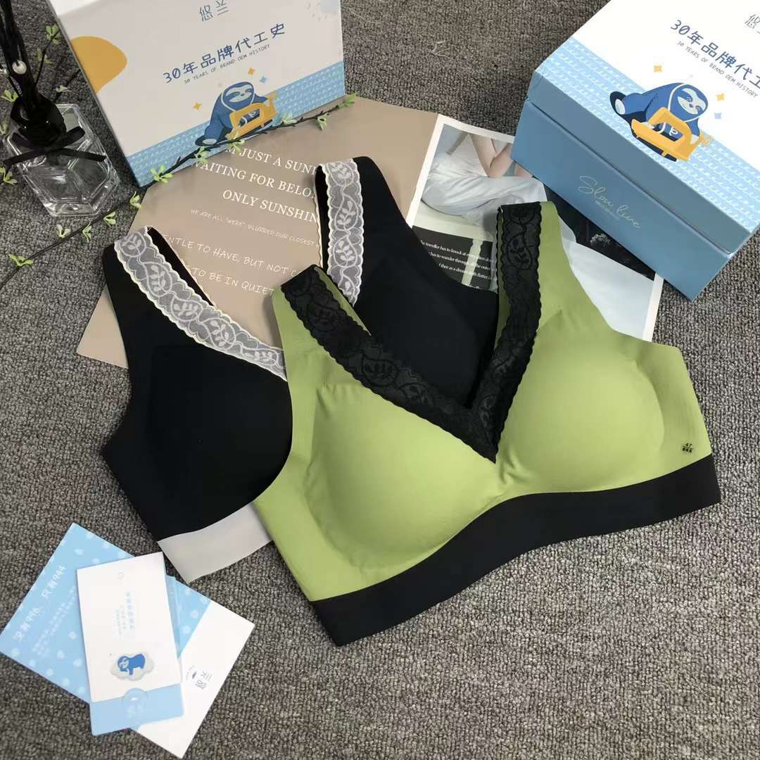 Nueva taza de látex sin costuras alta calidad belleza espalda mujeres chaleco inalámbrico yoga sujetador deportes ropa interior al por mayor