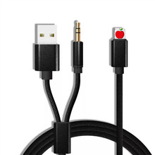 �m���O��AUX܇�d���l�� USB+3.5mm����һ��� �� ܇�d�����B�Ӿ�