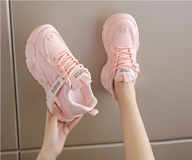 Chaussures de marche pour femmes, chaussures de Tennis, baskets en tissu maille, baskets confortables_voghion.com