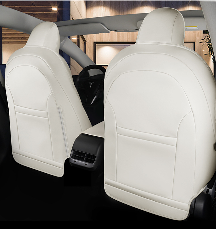 Suitable for Tesla Model 3Ysx Leather Seat Covers, Suitable for All Seasons, Breathable and Wear-Resistant Leather Pvc Seat Cushions for Export