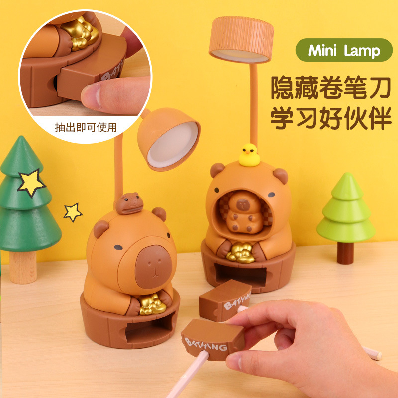 Lámpara de escritorio creativa decoración lámpara de escritorio dormitorio de niños lámpara de cabecera encantadora niña lámpara de noche regalo de boda de cumpleaños