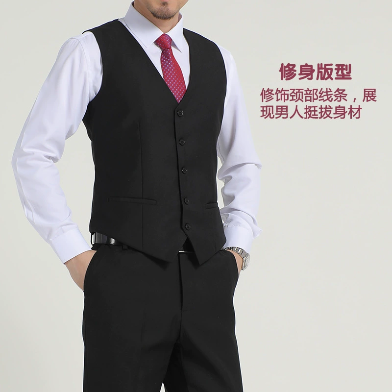 Костюм, жилет, рабочая форма, дизайнерское платье, slim fit
