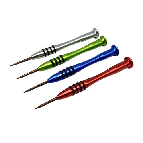 Telecommunications screwdriver, mobile phone disassembly and repair tool, glasses disassembly, precision aluminum alloy nine-hole screwdriver wholesale